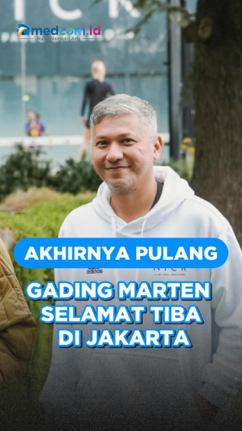 Akhirnya Pulang, Gading Marten Selamat Tiba di Jakarta