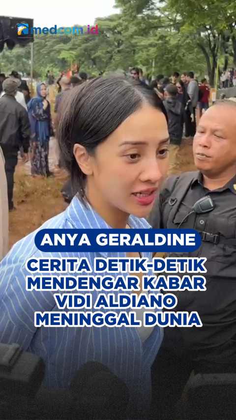 Anya Geraldine Cerita Detik-Detik Mendengar Kabar Vidi Aldiano Meninggal Dunia