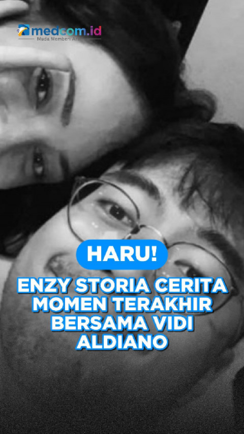Haru! Enzy Storia Cerita Momen Terakhir Bersama Vidi Aldiano