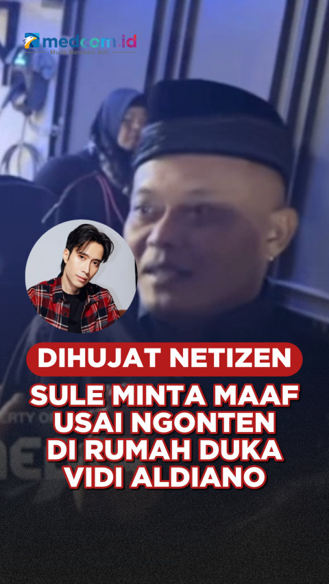 Dihujat Netizen, Sule Minta Maaf Usai Ngonten di Rumah Vidi Aldiano