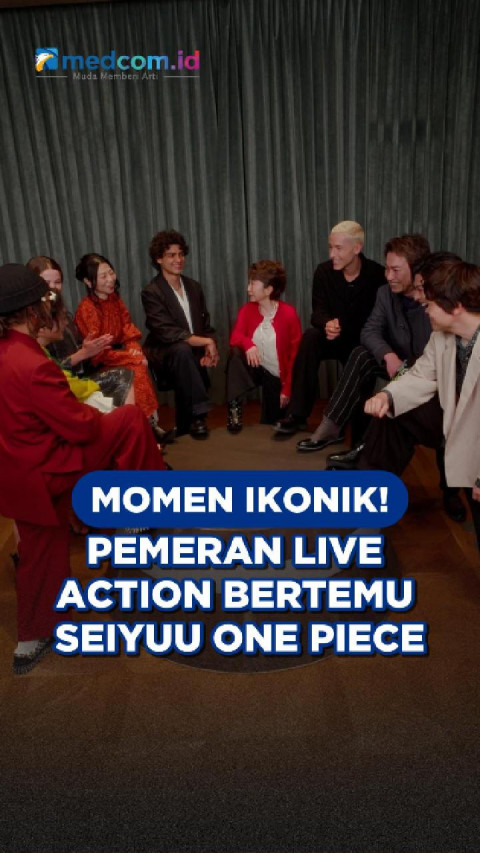 Momen Ikonik! Pemeran Live Action Bertemu Seiyuu One Piece