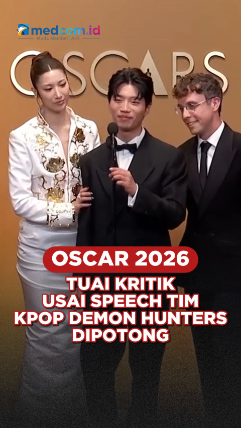 Oscar 2026 Tuai Kritik Usai Speech Tim KPop Demon Hunters Dipotong