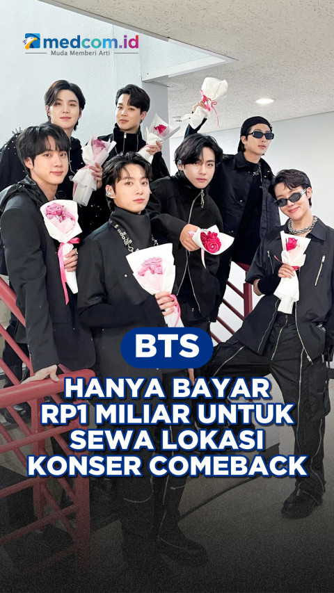 Angka Sewa Lokasi Konser Comeback BTS Terungkap, Hanya Rp1 Miliar!