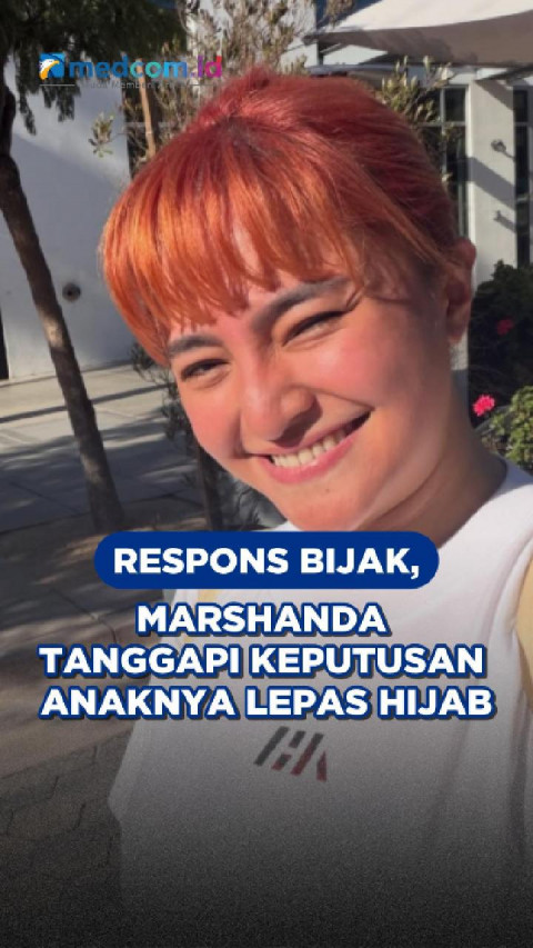 Respons Bijak, Marshanda Tanggapi Keputusan Anaknya Lepas Hijab