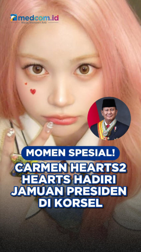 Momen Spesial! Carmen Hearts2Hearts Hadiri Jamuan Presiden di Korsel