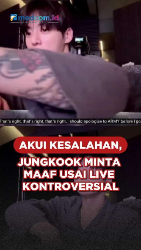 Akui Kesalahan, Jungkook Minta Maaf Usai Live Kontroversial