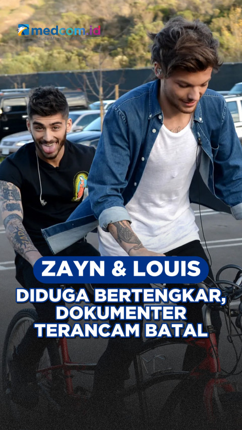 Zayn Malik dan Louis Tomlinson Diduga Bertengkar, Dokumenter Terancam Batal
