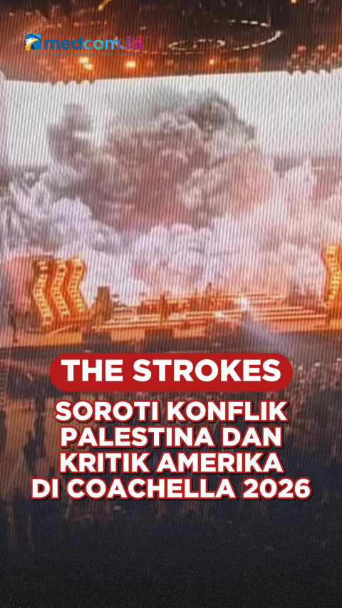 The Strokes Soroti Konflik Palestina dan Kritik AS di Coachella