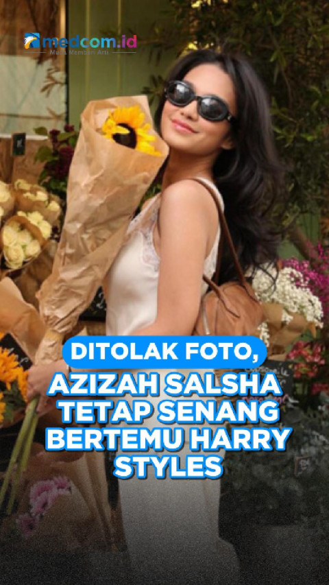 Ditolak Foto, Azizah Salsha Tetap Senang Bertemu Harry Styles