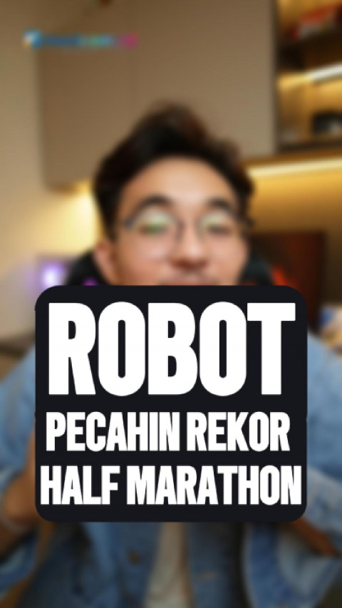 Makin Canggih! Robot di China Pecahkan Rekor Half Marathon