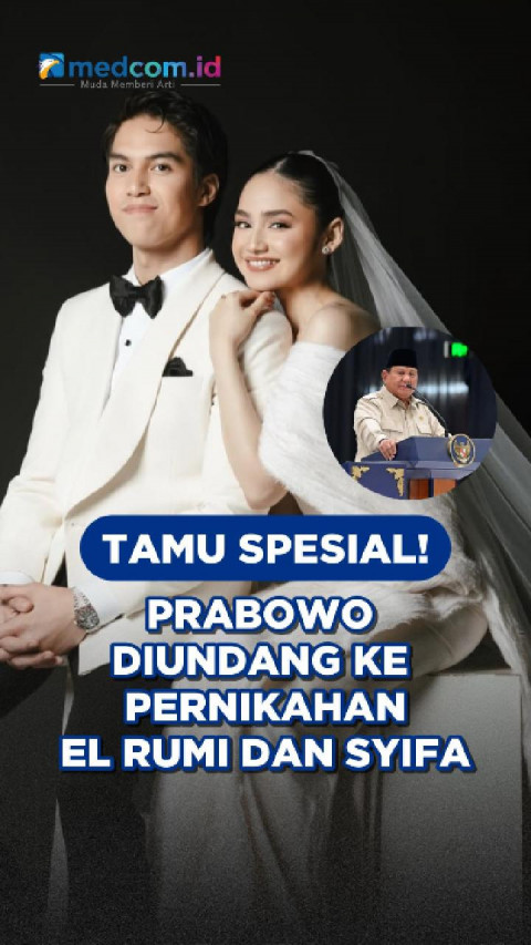 Tamu Spesial! Prabowo Diundang ke Pernikahan El Rumi dan Syifa