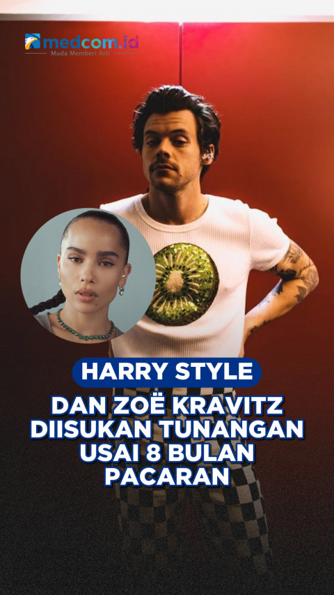 Harry Styles dan Zoë Kravitz Diisukan Tunangan Usai 8 Bulan Pacaran