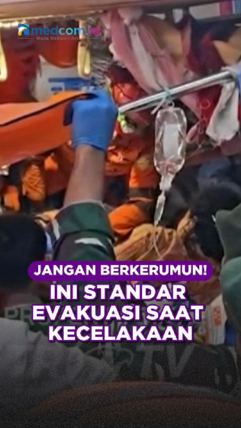 Jangan Berkerumun! Ini Standar Evakuasi Saat Kecelakaan