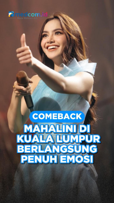 Comeback Mahalini di Kuala Lumpur Berlangsung Penuh Emosi