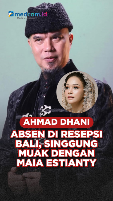 Ahmad Dhani Absen di Resepsi Bali, Singgung Muak dengan Maia Estianty