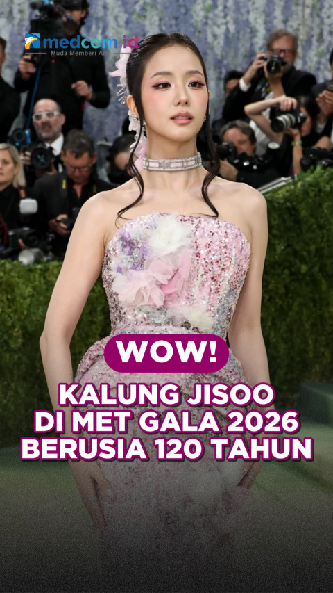 Wow! Kalung Jisoo di Met Gala 2026 Berusia 120 Tahun