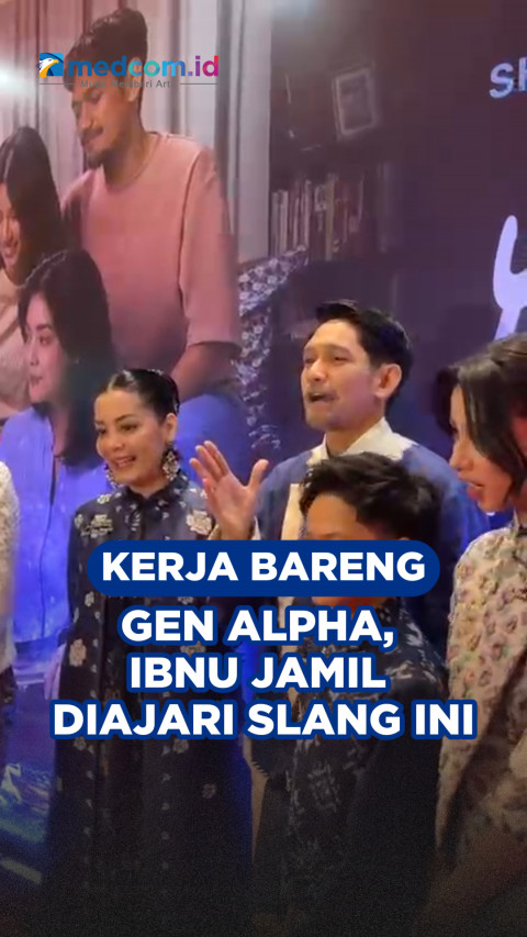 Kerja Bareng Gen Alpha, Ibnu Jamil Diajari Slang Ini