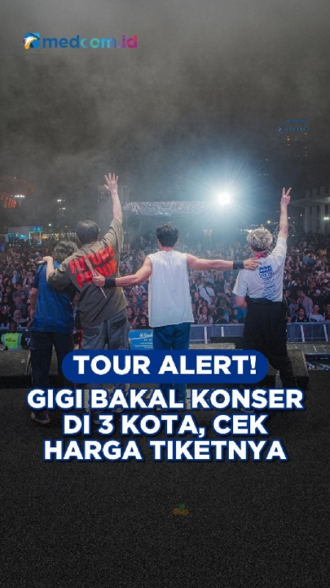 Tour Alert! GIGI Bakal Konser di 3 Kota, Cek Harga Tiketnya