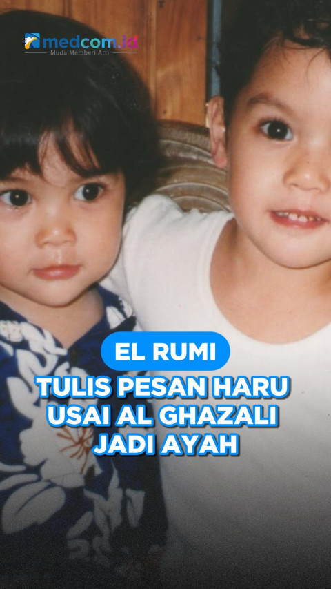 El Rumi Tulis Pesan Haru usai Al Ghazali Jadi Ayah
