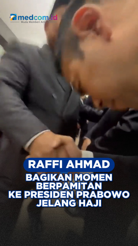 Raffi Ahmad Bagikan Momen Berpamitan ke Presiden Prabowo Jelang Haji