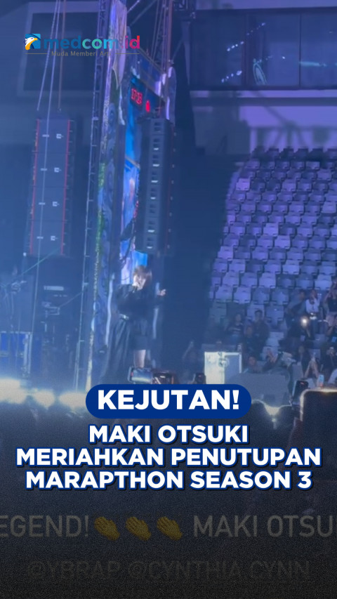 Kejutan! Maki Otsuki Meriahkan Penutupan Marapthon Season 3