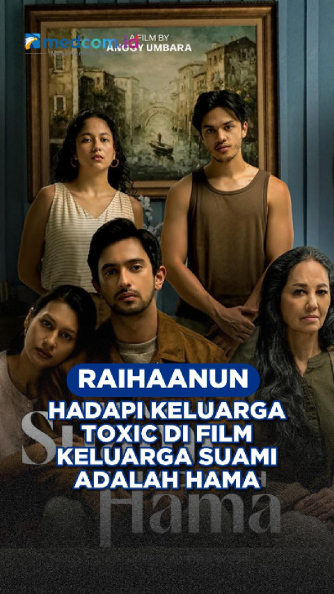 Raihaanun Hadapi Keluarga Toxic di Film Keluarga Suami adalah Hama