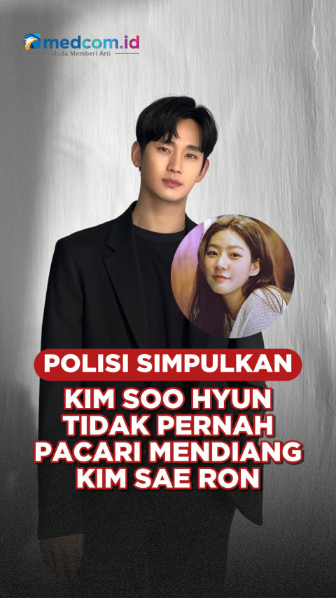 Polisi Simpulkan Kim Soo Hyun Tidak Pernah Pacari Mendiang Kim Sae Ron