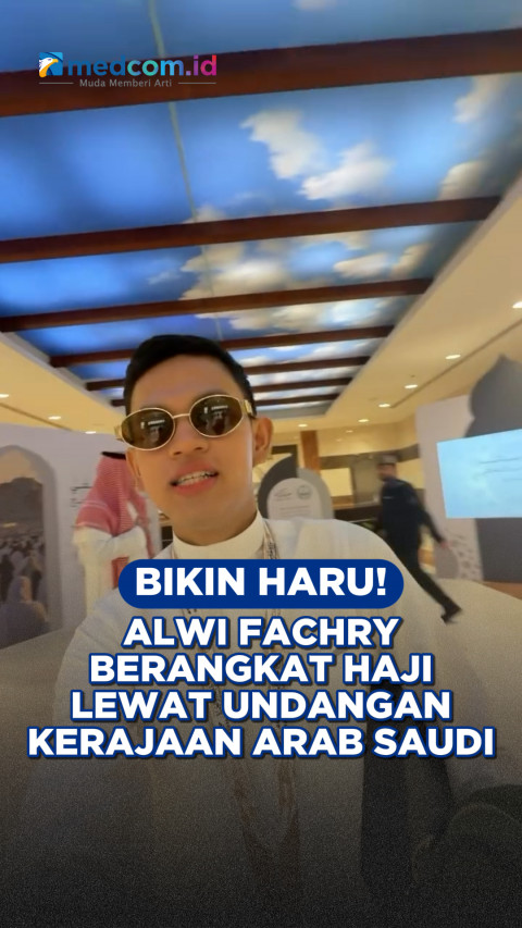 Bikin Haru! Alwi Fachry Berangkat Haji Lewat Undangan Kerajaan Arab Saudi