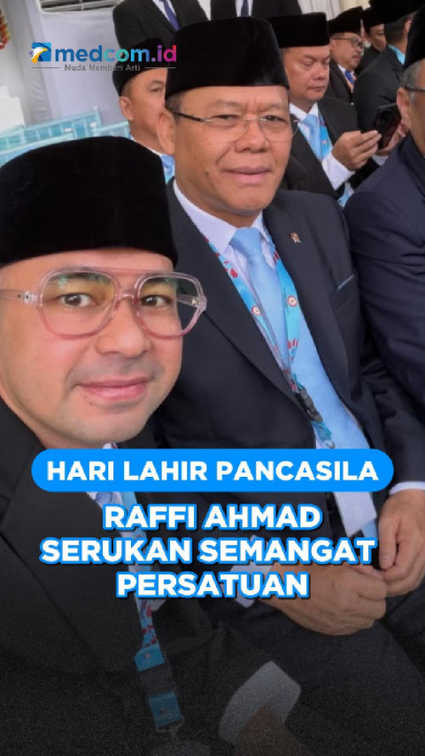 Hari Lahir Pancasila, Raffi Ahmad Serukan Semangat Persatuan