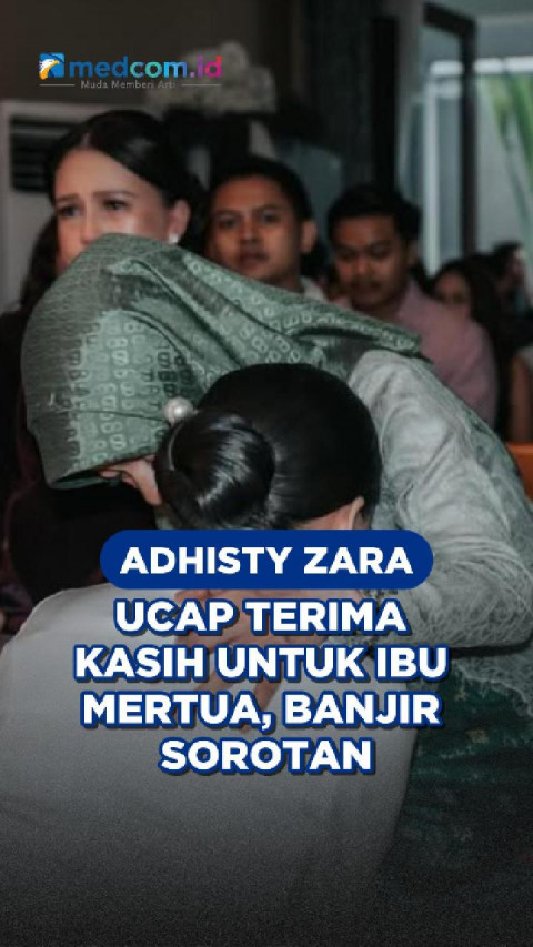 Adhisty Zara Ucap Terima Kasih untuk Ibu Mertua, Banjir Sorotan