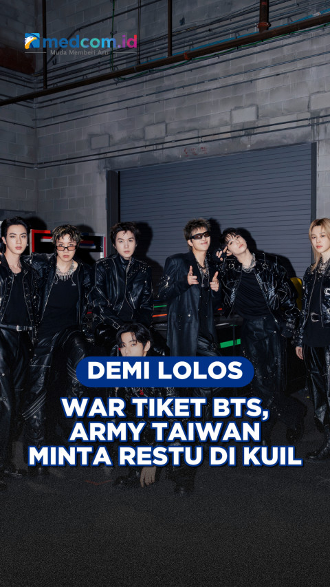 Demi Lolos War Tiket BTS, ARMY Taiwan Minta Restu di Kuil