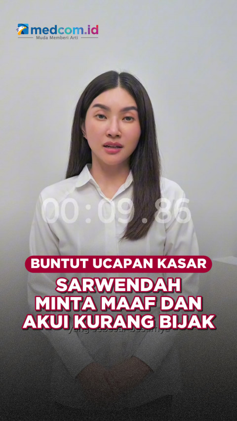 Buntut Ucapan Kasar, Sarwendah Minta Maaf dan Akui Kurang Bijak
