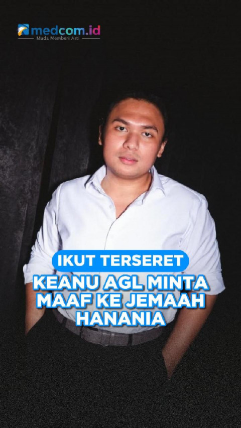 Ikut Terseret, Keanu Agl Minta Maaf ke Jemaah Hanania