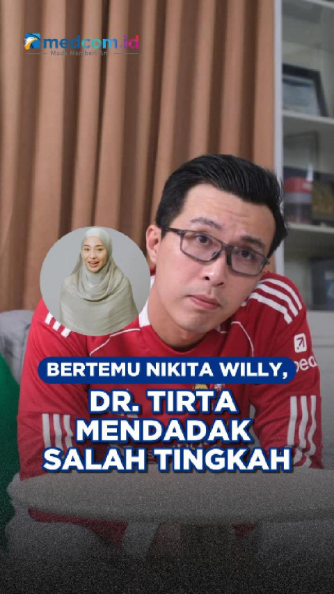 Bertemu Nikita Willy, dr. Tirta Mendadak Salah Tingkah