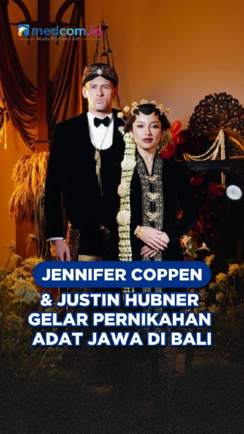Jennifer Coppen dan Justin Hubner Gelar Pernikahan Adat Jawa di Bali