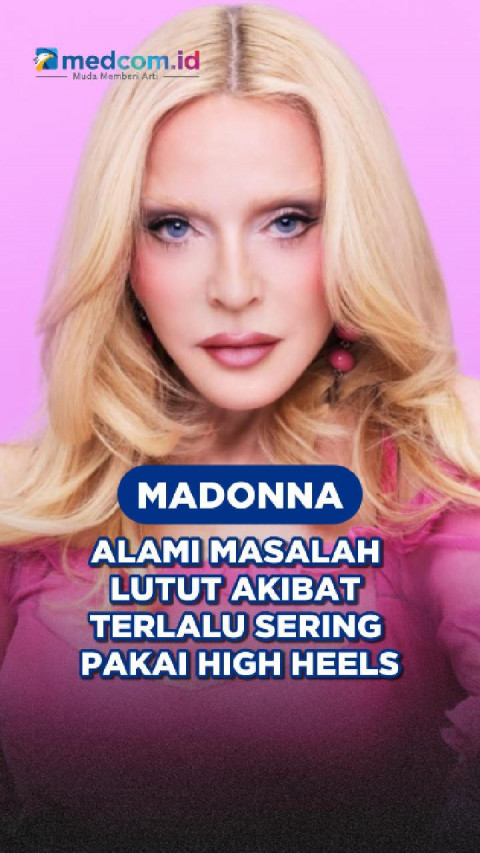 Madonna Alami Masalah Lutut Akibat Terlalu Sering Pakai High Heels