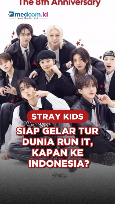 Stray Kids Siap Gelar Tur Dunia RUN IT, Kapan ke Indonesia?