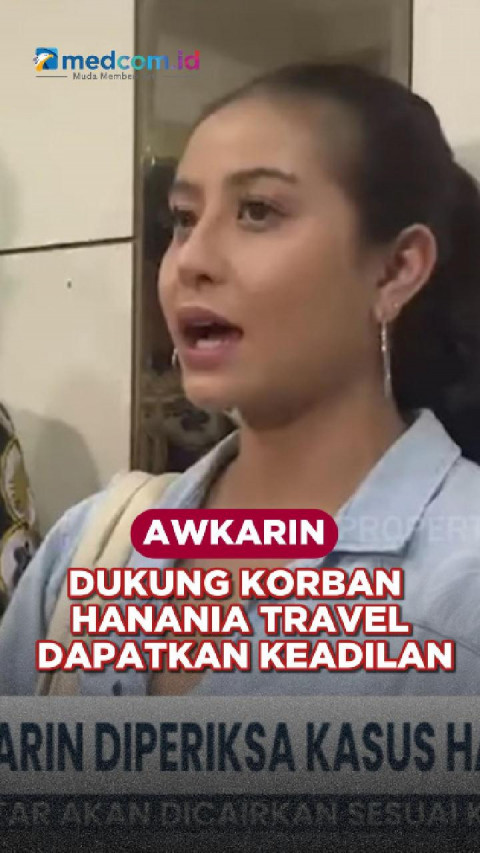 Awkarin Dukung Korban Hanania Travel Dapatkan Keadilan