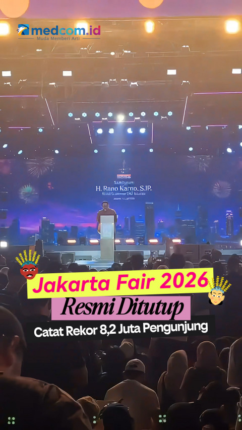 Jakarta Fair 2026 Ditutup, Catat Rekor 8,2 Juta Pengunjung