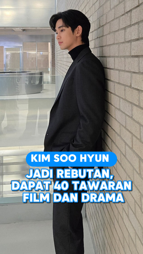 Kim Soo Hyun Jadi Rebutan, Dapat 40 Tawaran Film dan Drama