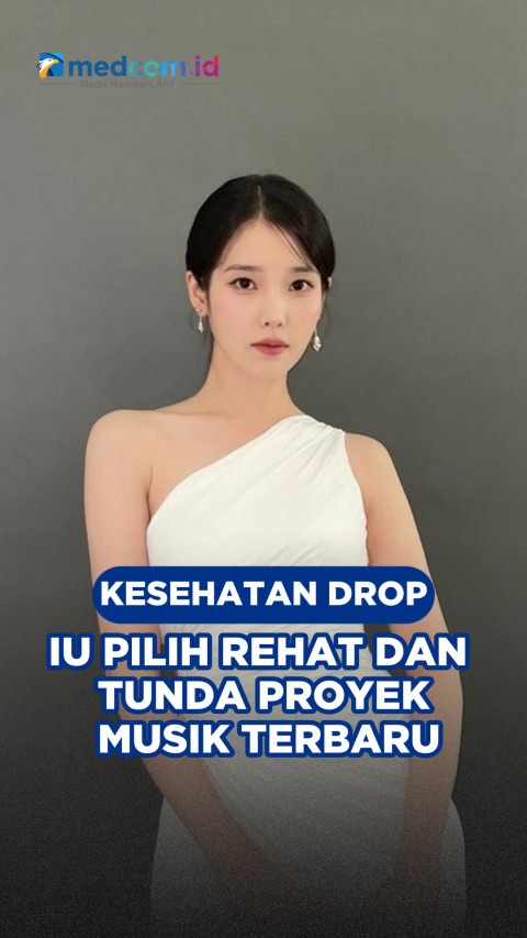 Kesehatan Drop, IU Pilih Rehat dan Tunda Proyek Musik Terbaru