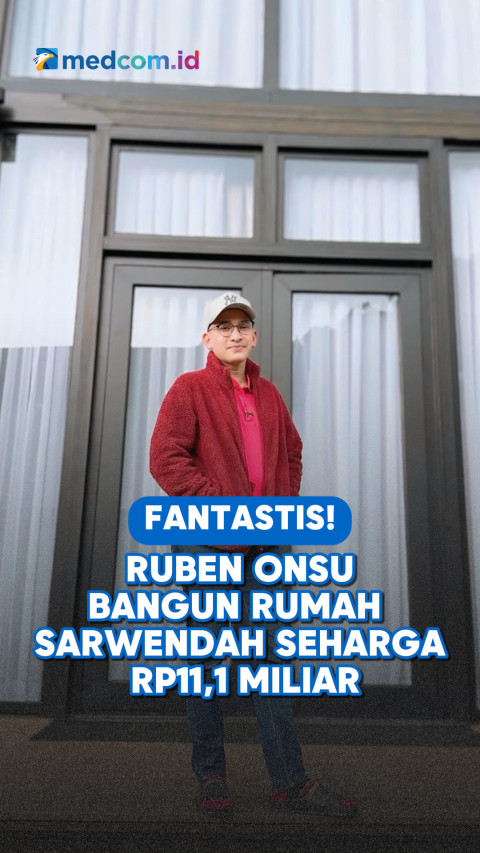 Fantastis! Ruben Onsu Bangun Rumah Sarwendah Seharga Rp11,1 Miliar