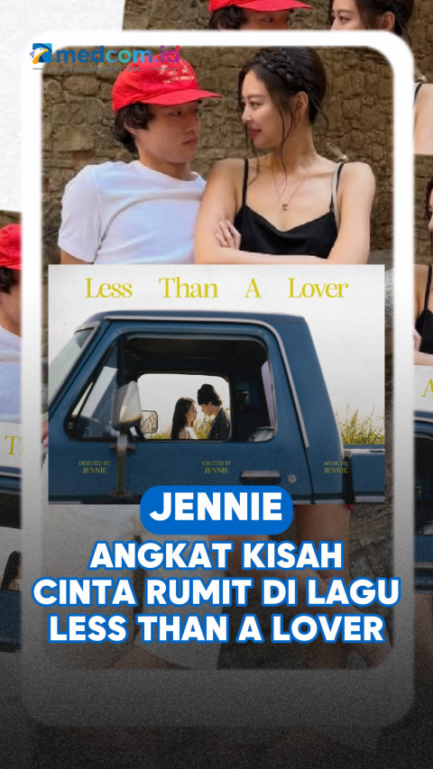 Jennie Angkat Kisah Cinta Rumit di lagu Less than a Lover