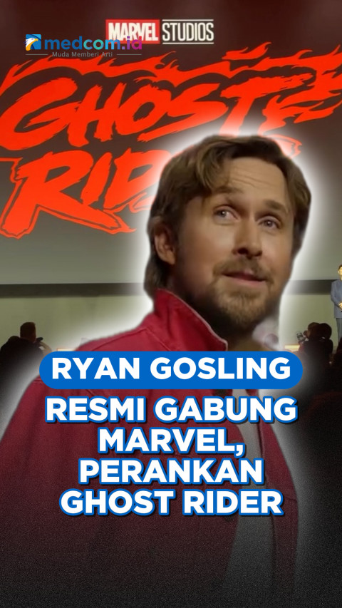 Ryan Gosling Resmi Gabung Marvel, Perankan Ghost Rider