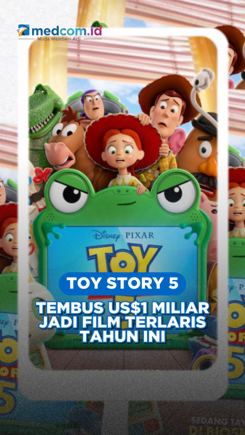 Toy Story 5 Tembus US$1 Miliar, Jadi Film Terlaris Tahun Ini