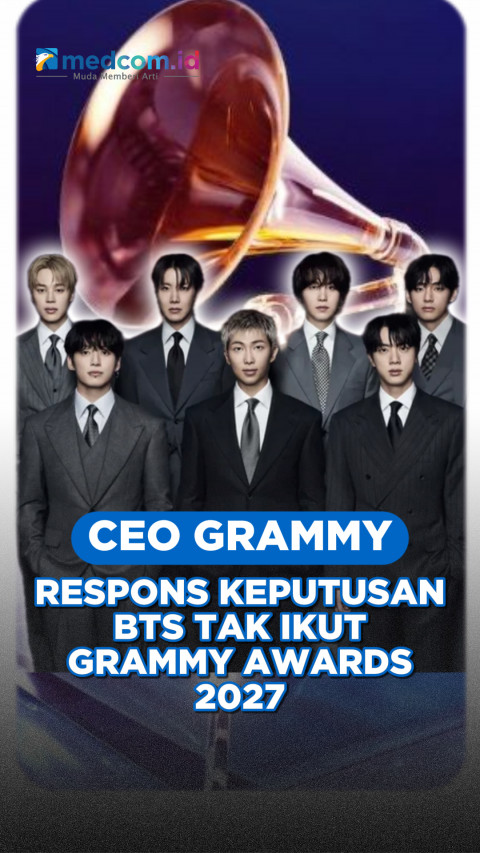 CEO Grammy Respons Keputusan BTS Tak Ikut Grammy Awards 2027