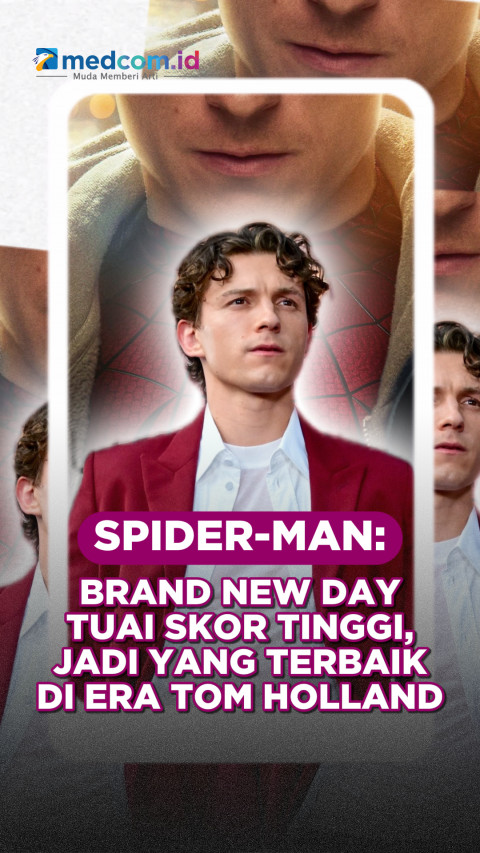 Spider-Man: Brand New Day Tuai Skor Tinggi, Jadi yang Terbaik di Era Tom Holland