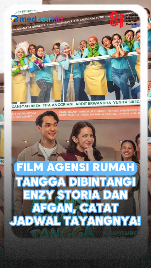 Film Agensi Rumah Tangga Dibintangi Enzy dan Afgan, Catat Jadwal Tayangnya!
