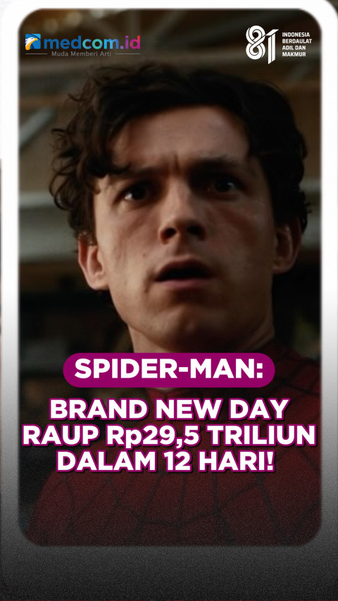 Fantastis! Spider-Man: Brand New Day Raup Rp29,5 Triliun dalam 12 Hari!
