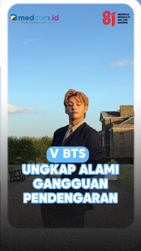 V BTS Ungkap Alami Gangguan Pendengaran
